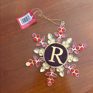 Ashland Gold and Red Purple Holiday Ornament